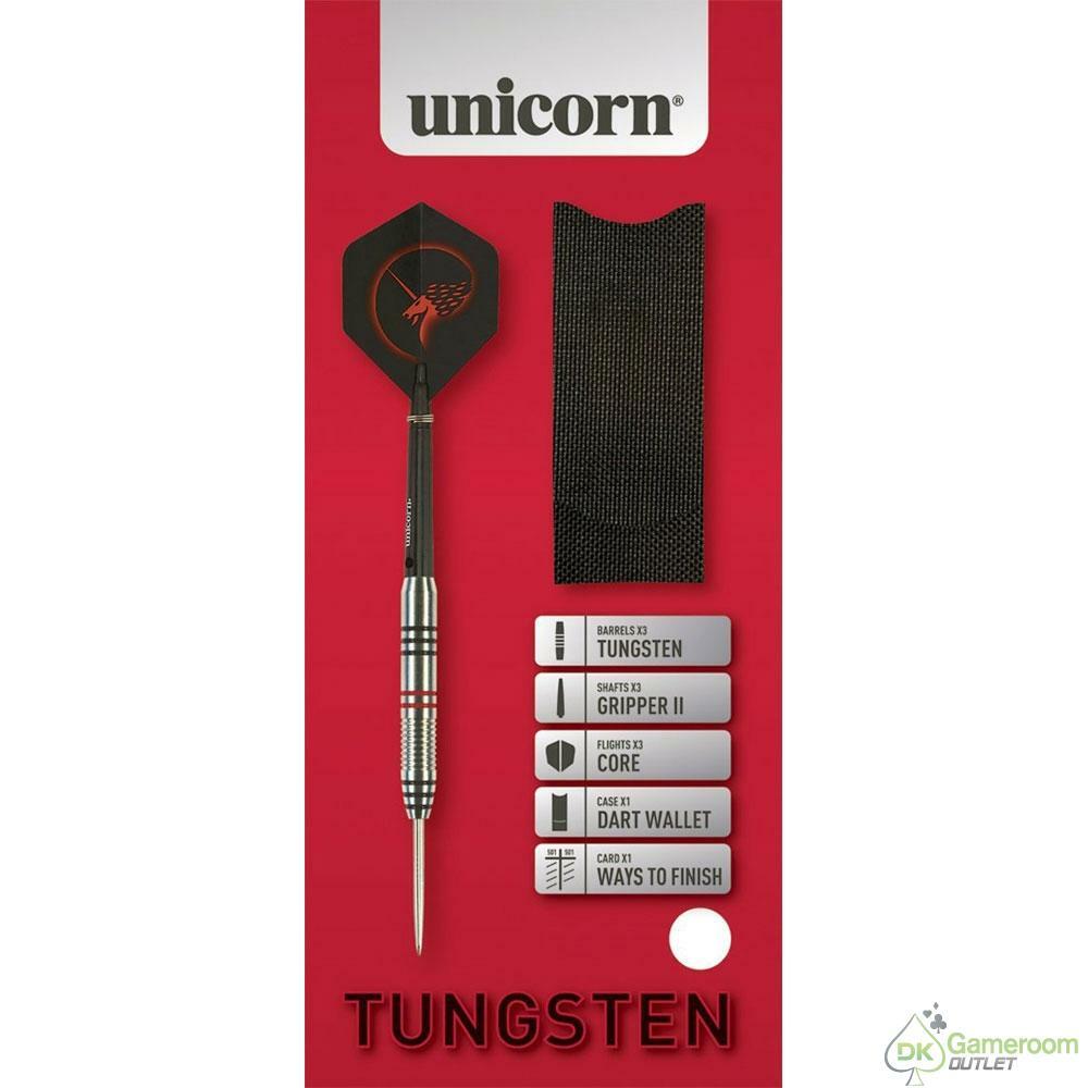 Unicorn Core Plus 17g Tungsten Soft Tip Dart Set
