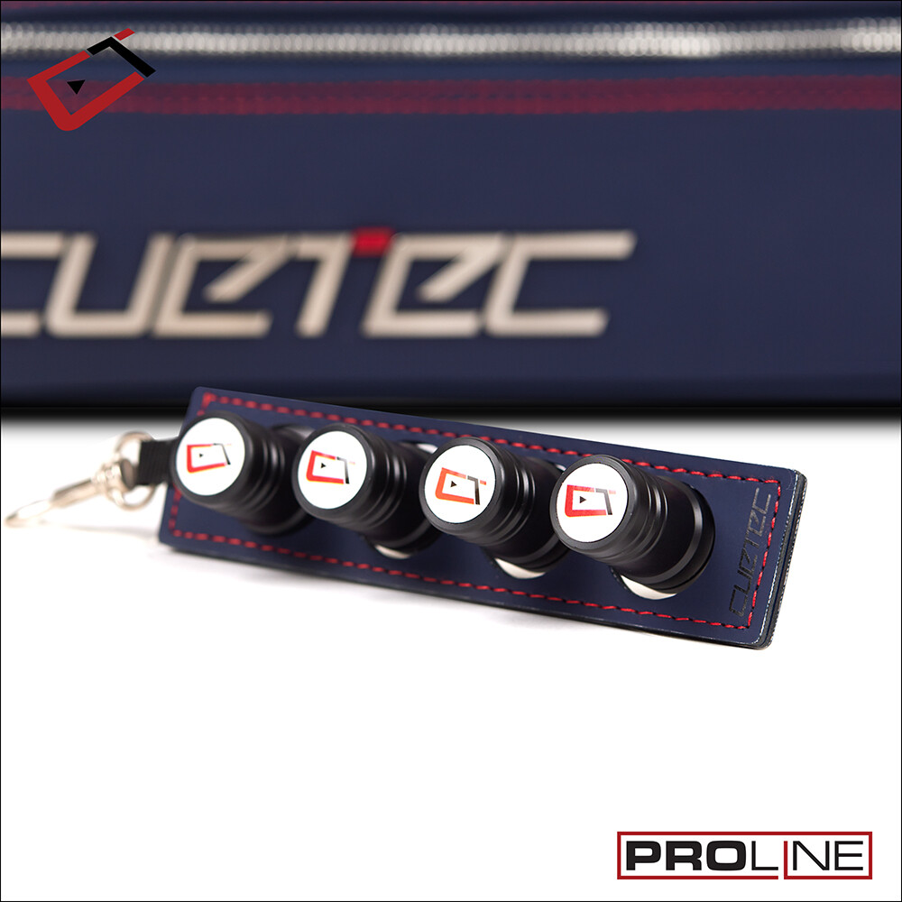 Cuetec Pro Line Navy 2x4 Hard Pool Cue Case