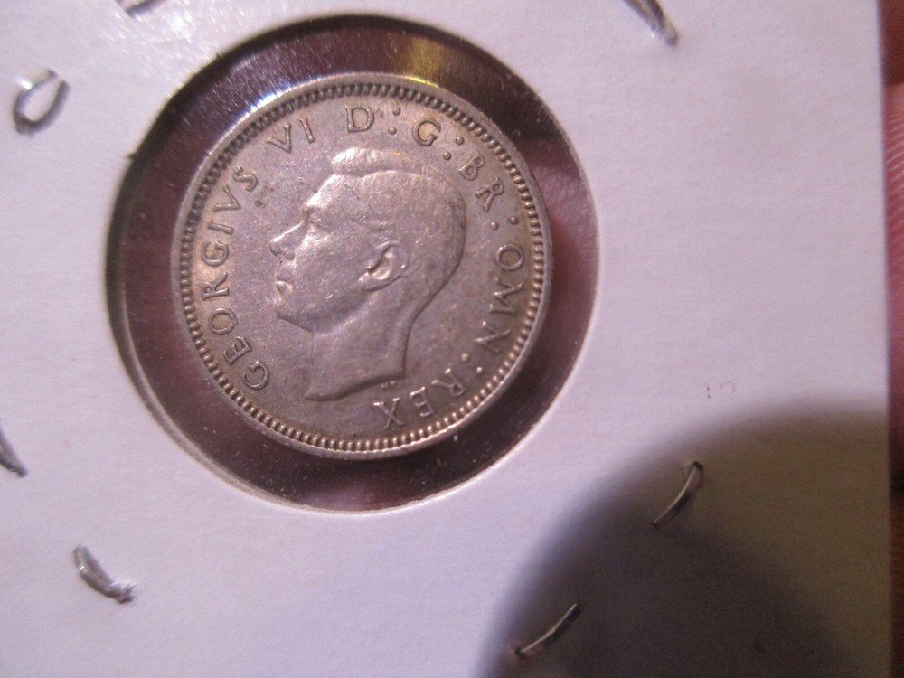 Britain - 1942 Silver Sixpence - George VI
