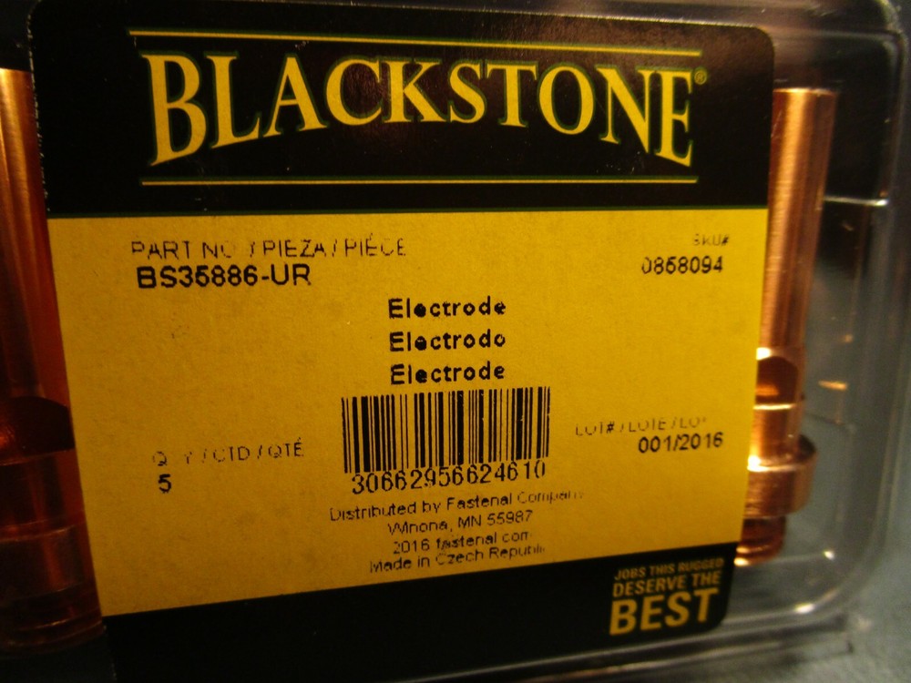 (5) Blackstone® Oxygen Electrode Suitable Style for ESAB® PT19®