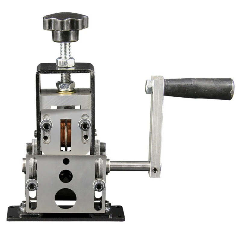 Wire Stripper Iron Frame High Speed Steel Blades Manual Wire Stripping Tool