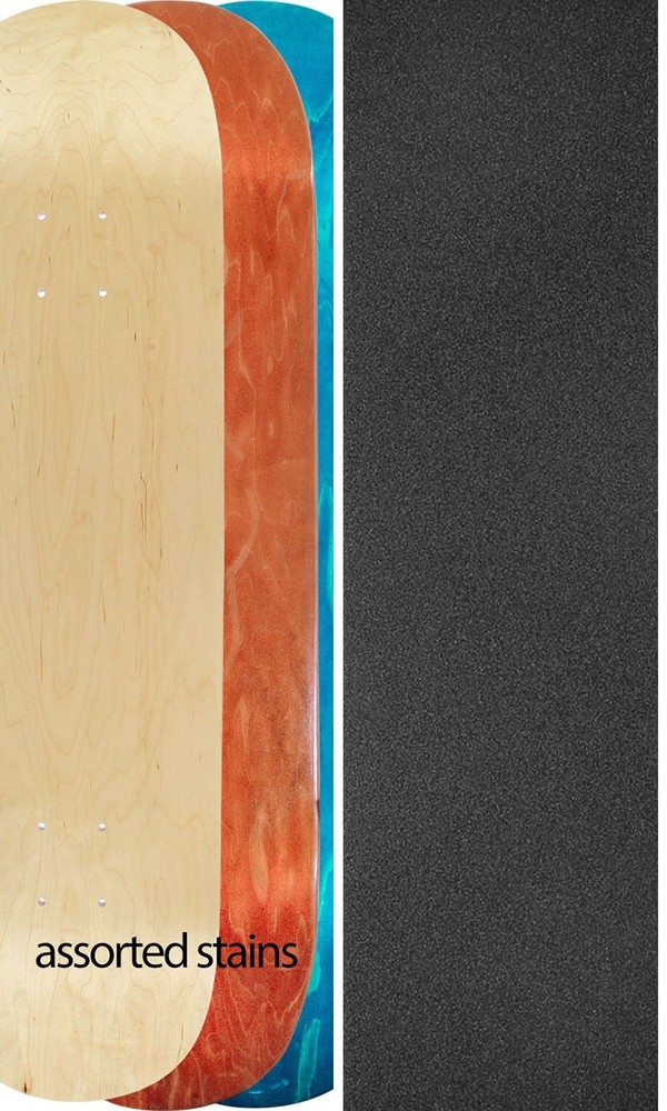 Blank Skateboards Topshelf Blank 8.25" Skateboard Deck + griptape