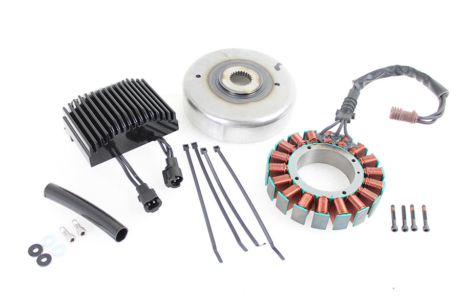 FLT 56 Amp Three Phase Alternator Kit fits Harley Davidson