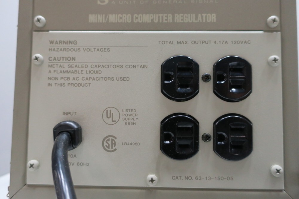 Sola MCR 500 63-13-150-5 Mini/micro Computer Regulator 120v-ac