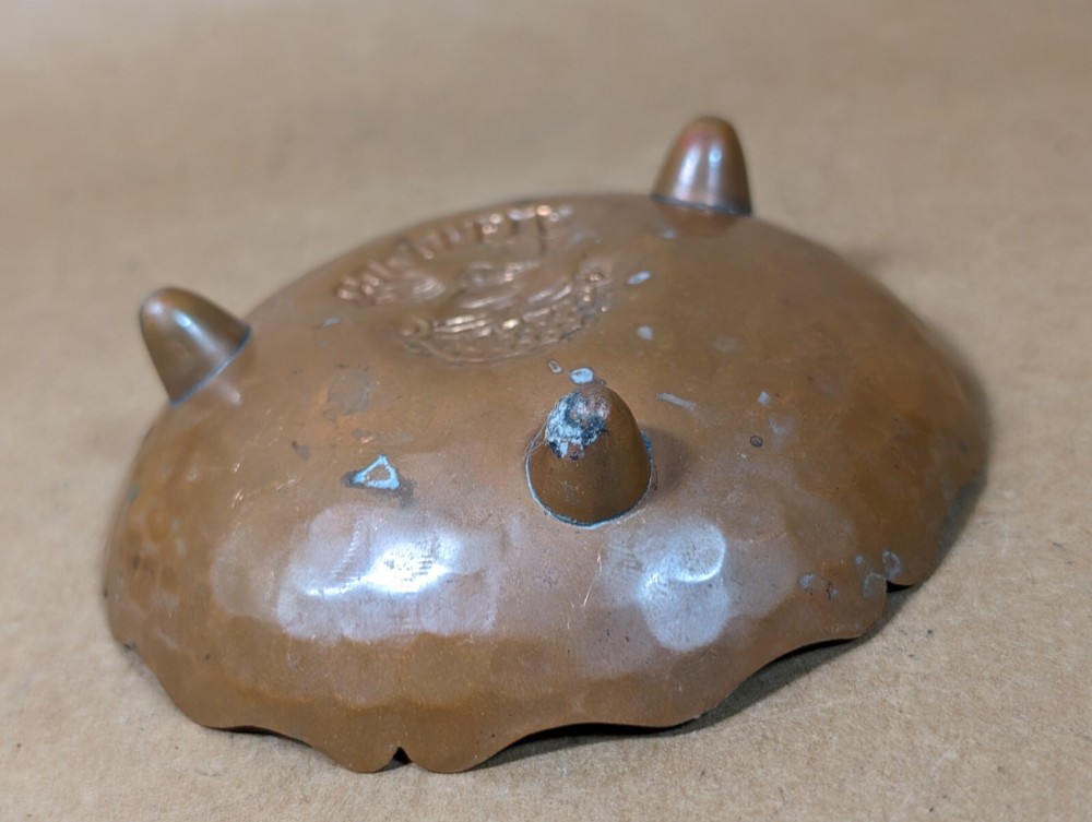 Vintage Small Columbia Copper Hand Hammered Bowl