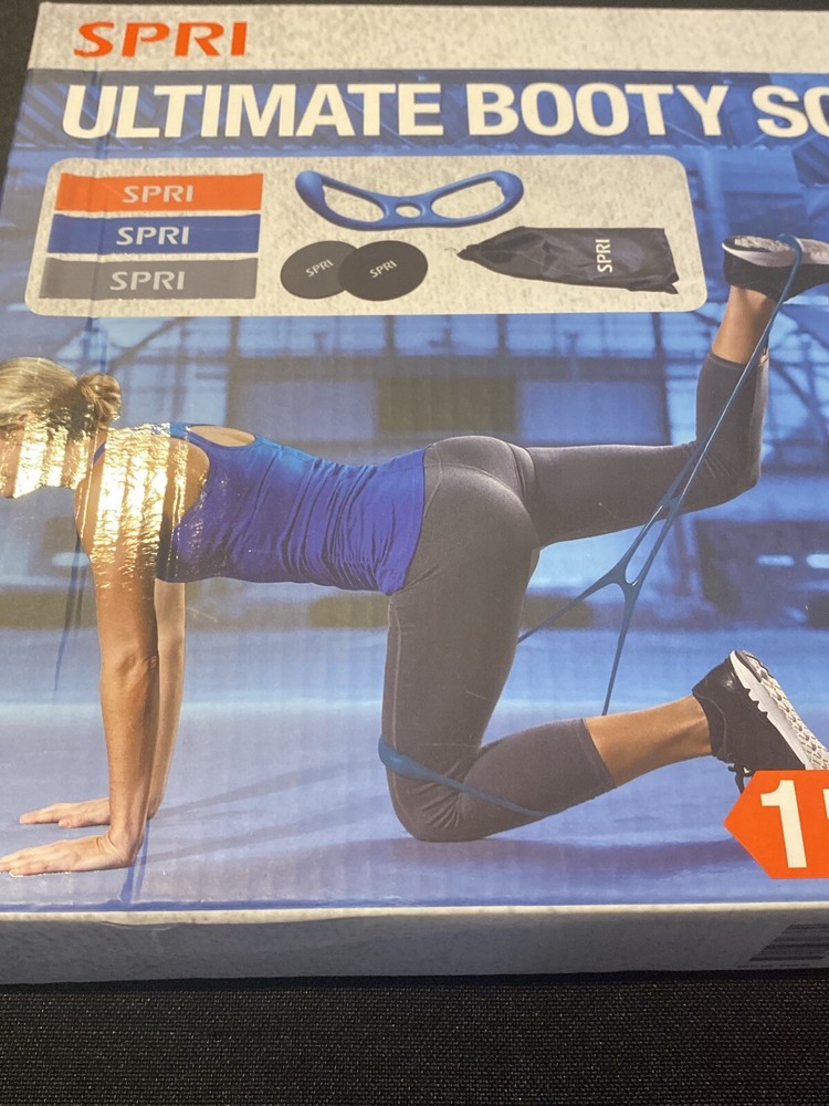 ULTIMATE BOOTY SCULPT KIT BOOTY BAND LOOP BANDS CORE DISCS & BAG NEW IN BOX