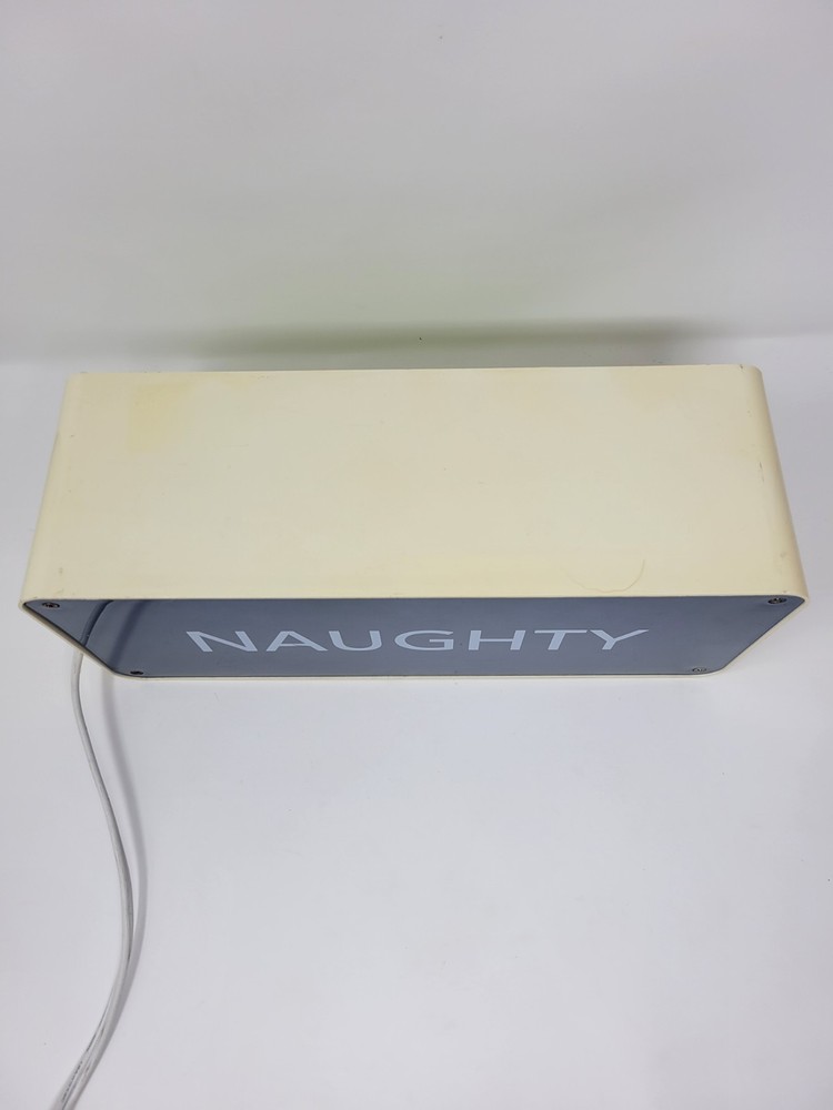 Naughty And Nice Light Box / NIGHT LIGHT Sign