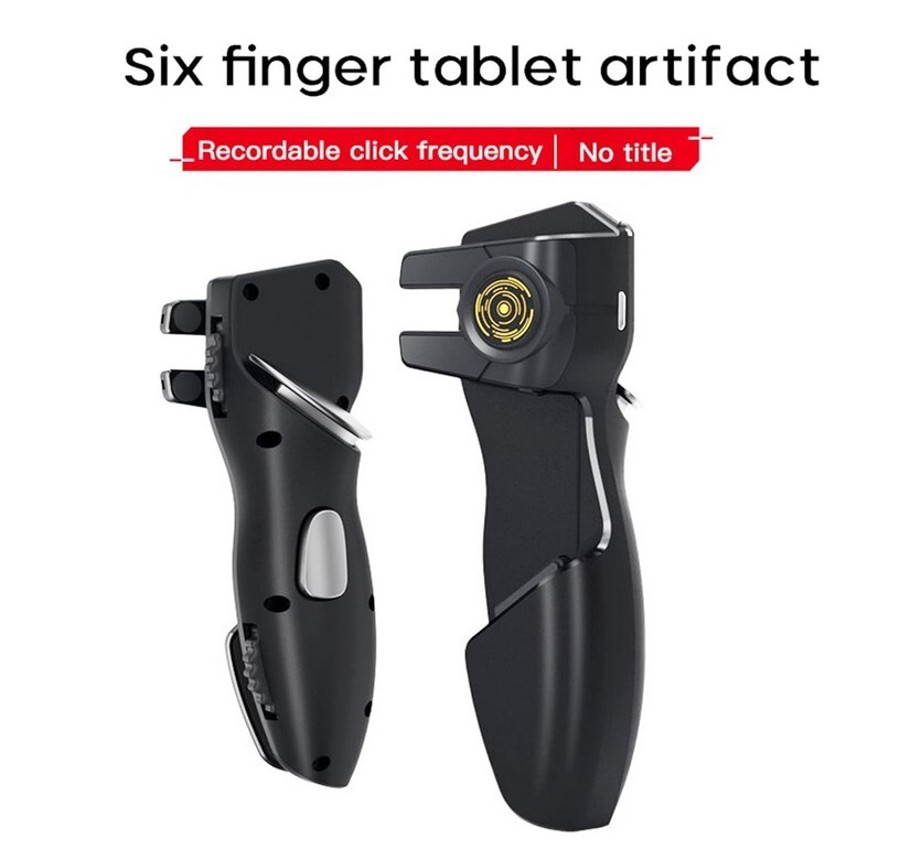 Durable Six-finger operation with physical pulse continuous click Gamepad USA
