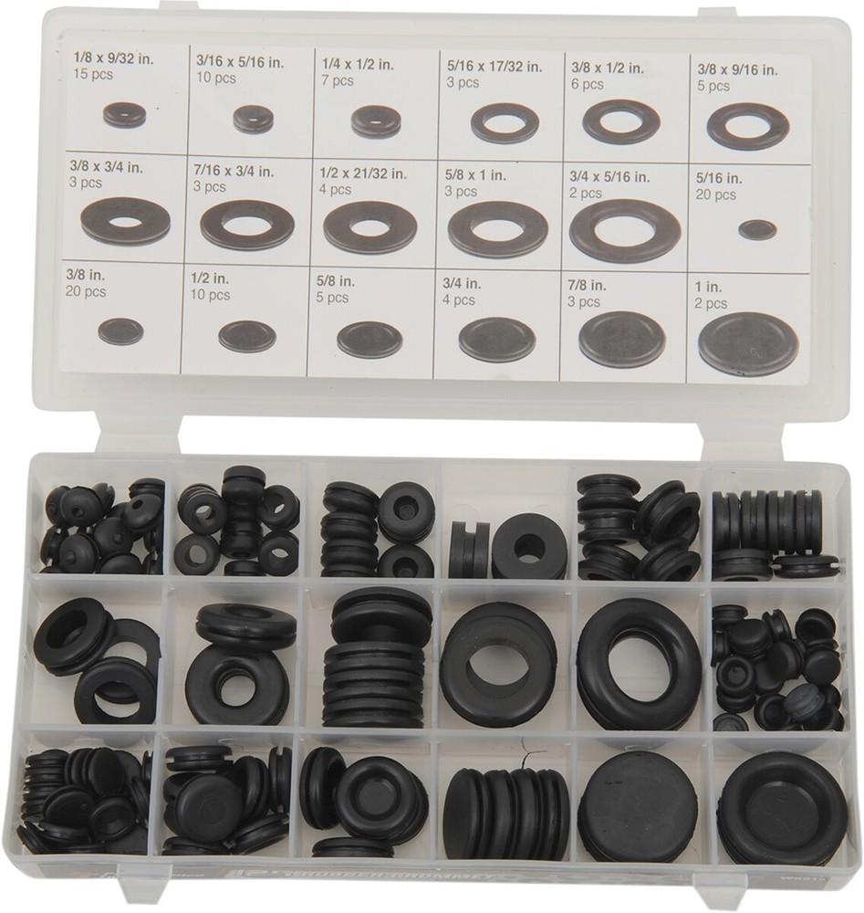 Performance Tool Rubber Grommet And Plug Assortment W5214