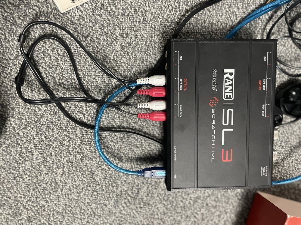 Rane SL3 Serato Scratch Live 24-Bit USB 2.0 Interface, Black