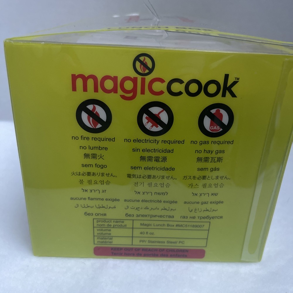 Magiccook Lunch Box (No Heat Pack Included)