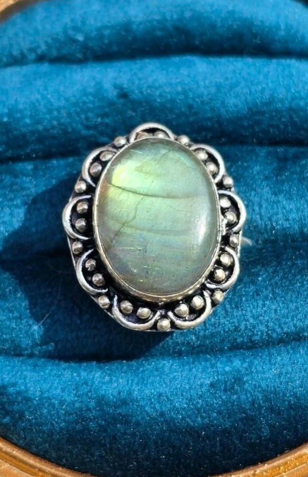 Labradorite Ring Size 7