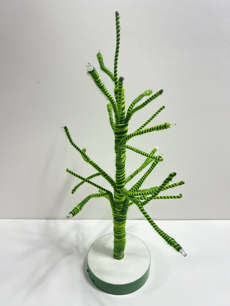 Target Wondershop Felt Lit Tree Striped 16”