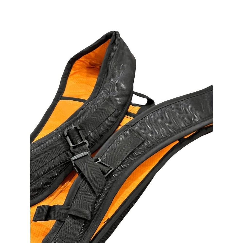 Camelback Snobowl Hydration Backpack No Bladder Orange Gray Black EUC