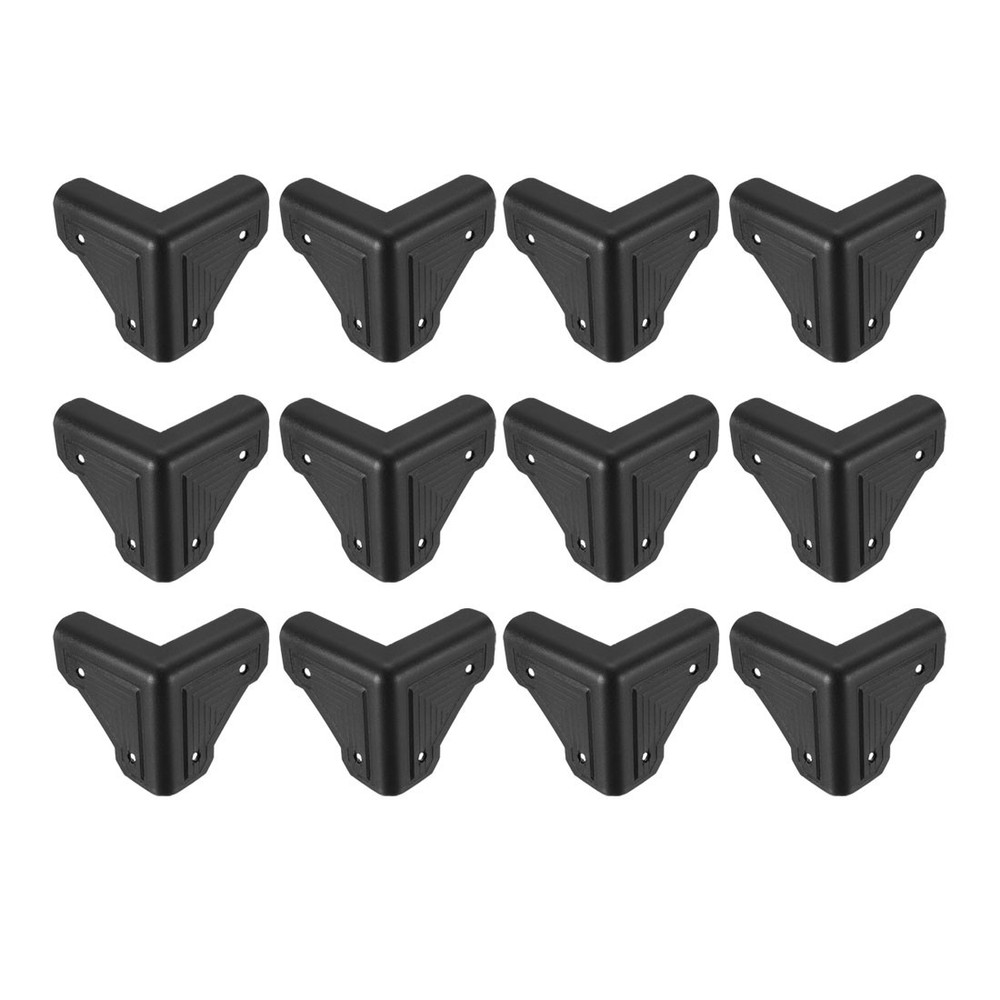 Plactic Box Corner Protectors Edge Guard Protector 78 x 78 x 73mm 12pcs