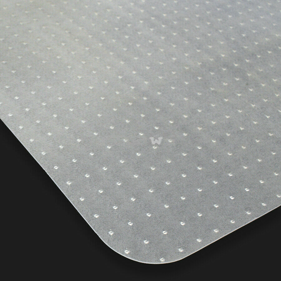 6Pcs 48'' x 36" PVC Chair Floor Mat for Carpets up to 3mm Thick, Rectangular