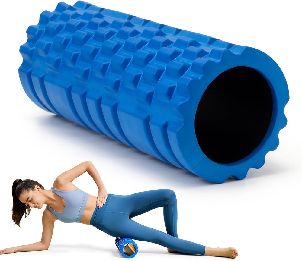 Foam Roller 13 Inch High Density Muscle Massage Deep Tissue Trigger Point Back R