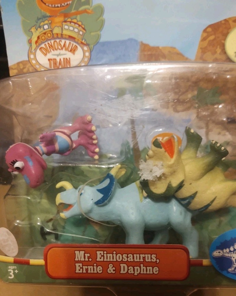 Learning Curve Dinosaur Train Mr. Einiosaurus Ernie & Daphne
