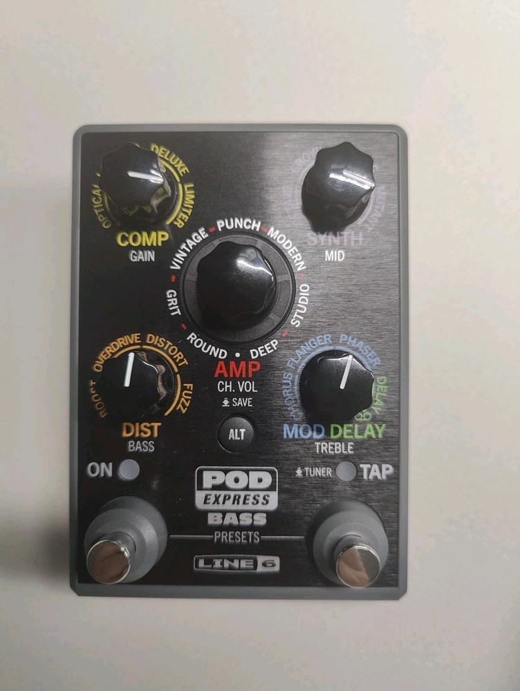 Line 6 POD Express Bass Effects Processor, Black