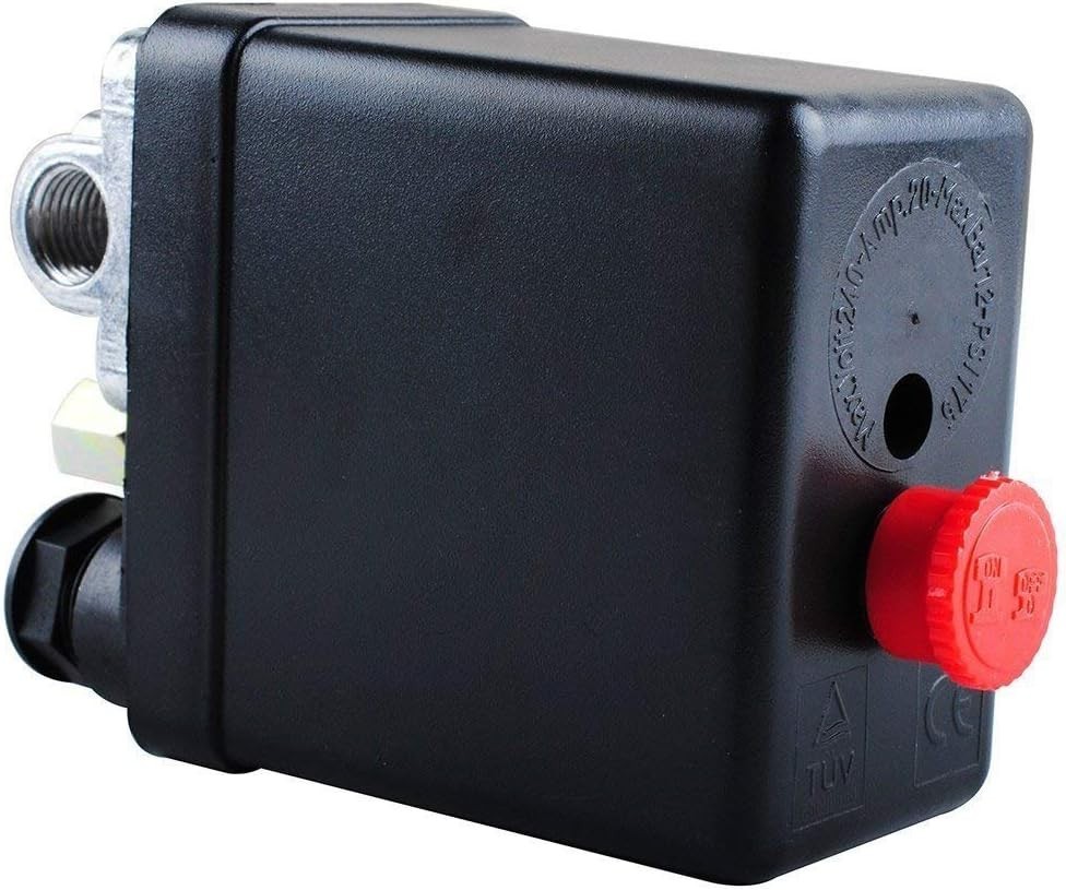 Central Pneumatic Air Compressor Pressure Switch Control Valve Replacement Part