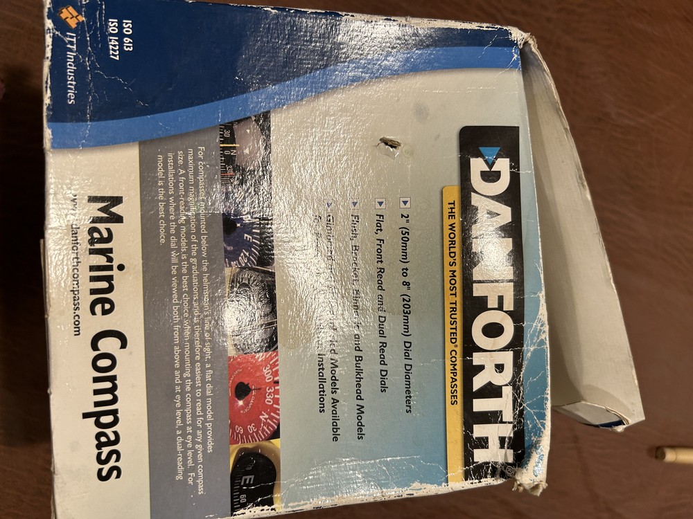 marine boat compass Danforth corsair