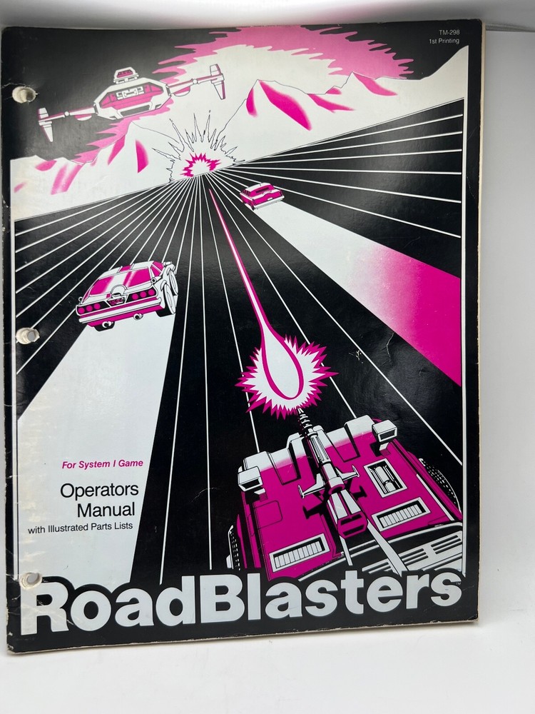 ATARI: Arcade game Manuals Collection from distributors library YOUR CHOICE