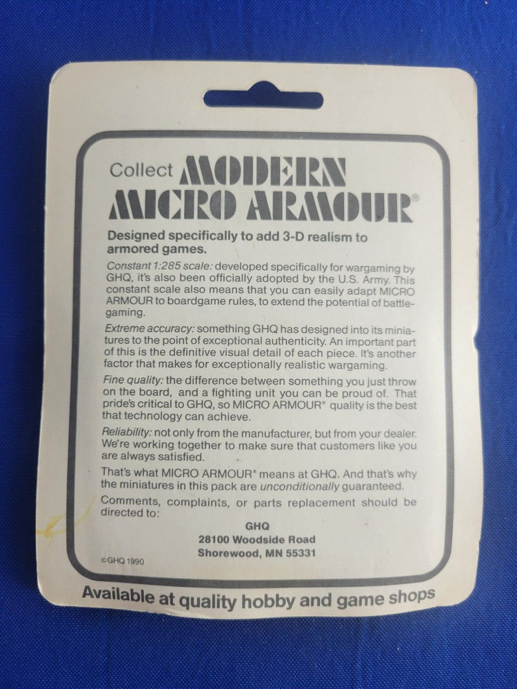 Modern Micro Armour 1:285 Scale - N62 M110-A2