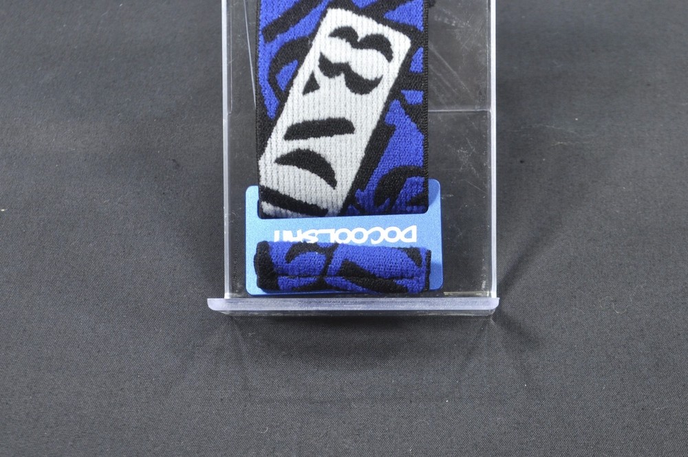 DV8 Feather Light Strap - "Sticker Bomb" – Dark Blue
