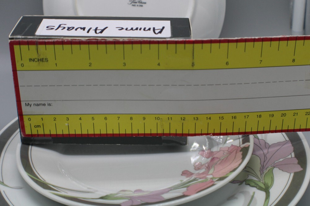 Sweet Iris Fine China serving set 3 pcs
