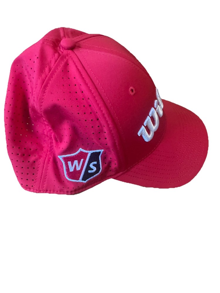 Wilson Pro Golf Hat Adjustable Snapback Red
