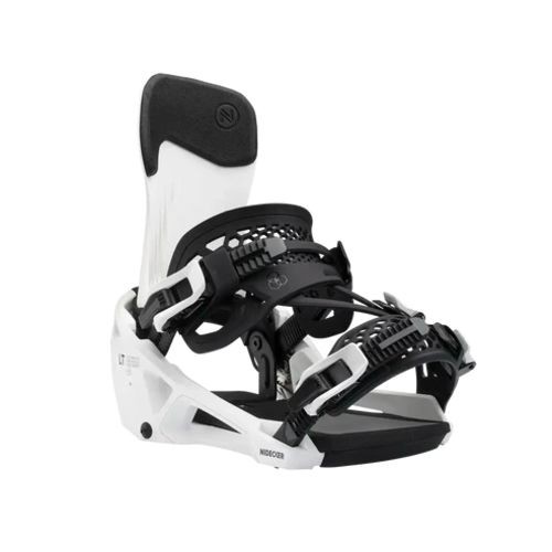 Nidecker LT Supermatic Snowboard Bindings, White, X-Large