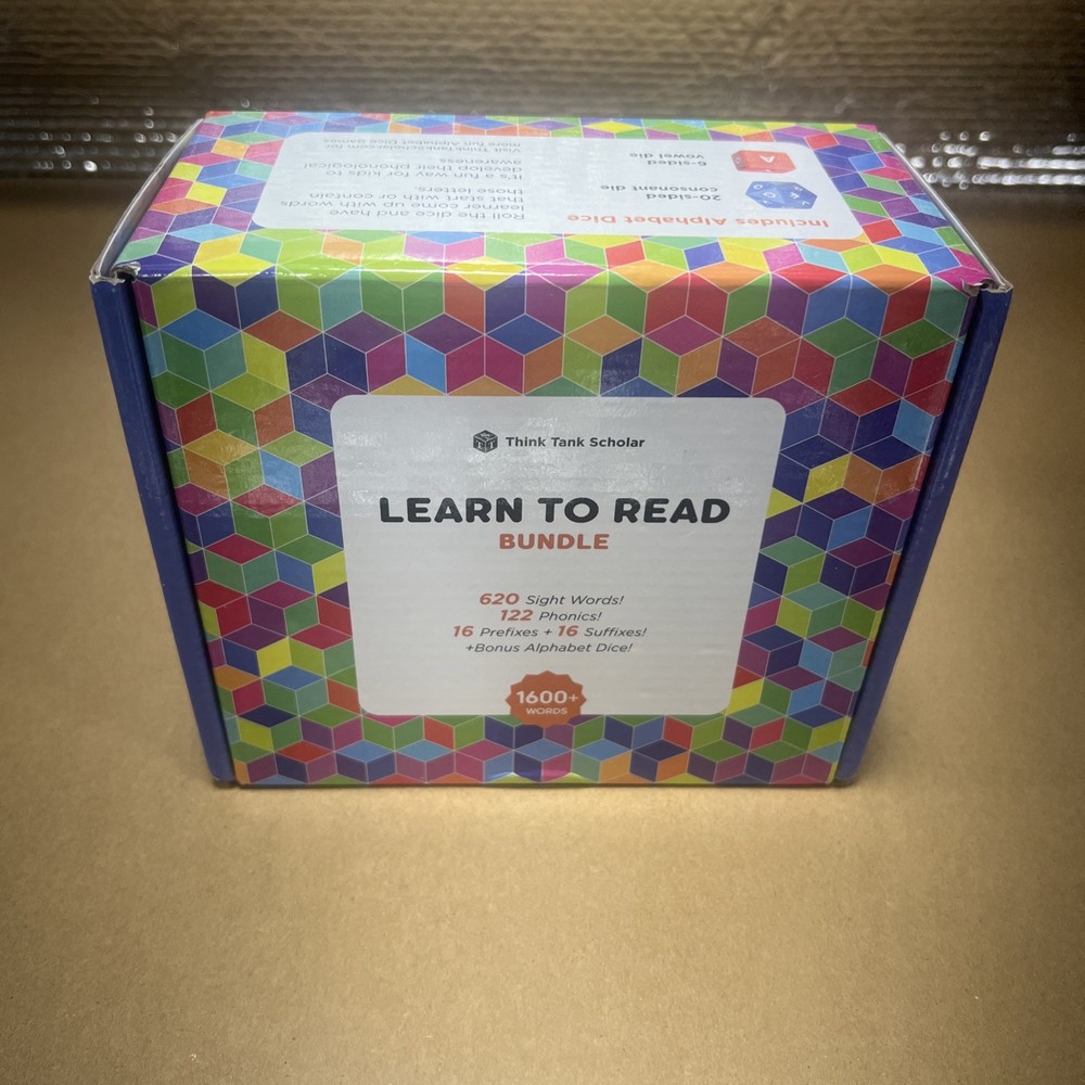 Ultimate Learn to Read Bundle (620 Sight Words, 122 6 Pack Ultimate Set + Dice