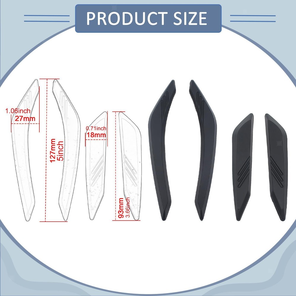 Side Fairing Scratch Protection Guard Replacement for Nmax 125 Tech