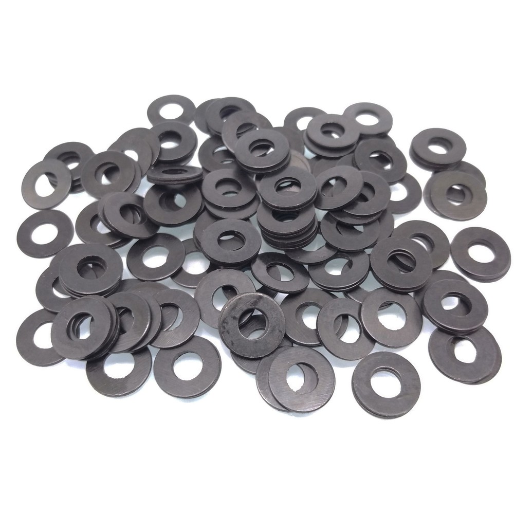 500pcs M5 Carbon Steel Flat Washers