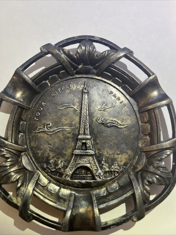 Eiffel Tower Metal Ashtray By Polyor Paris