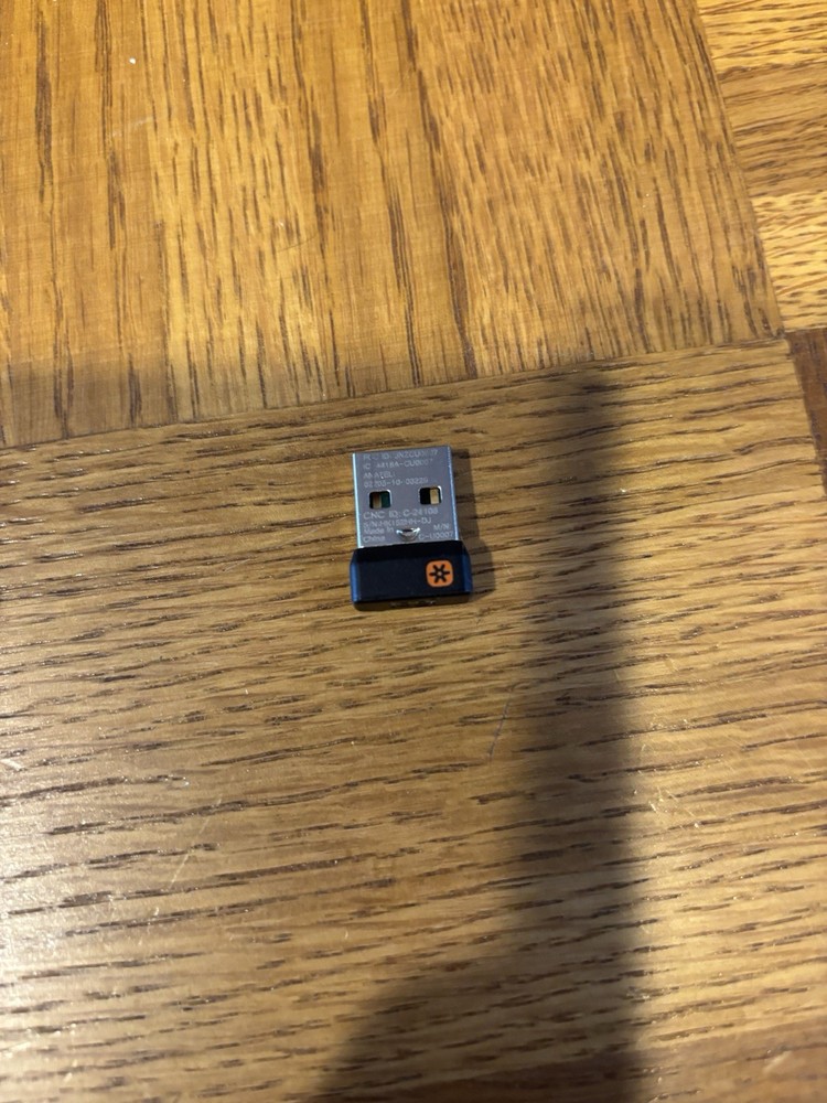 Logitech Wireless Unifying USB Receiver Dongle for Keyboard.