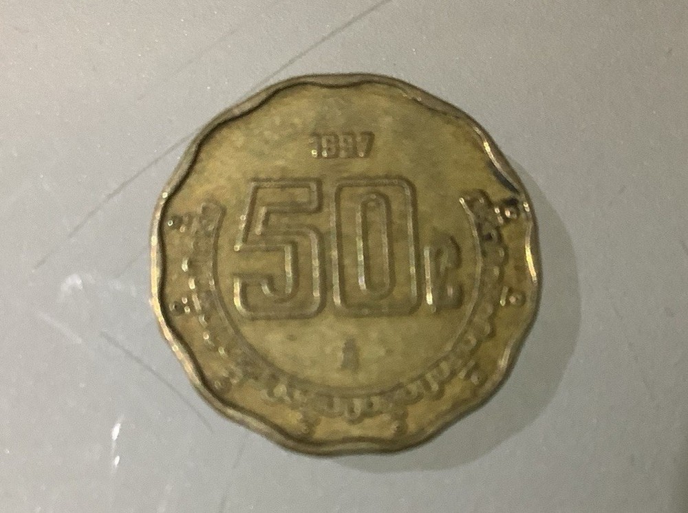 Mexico 50 Centavos 1997 Circulated