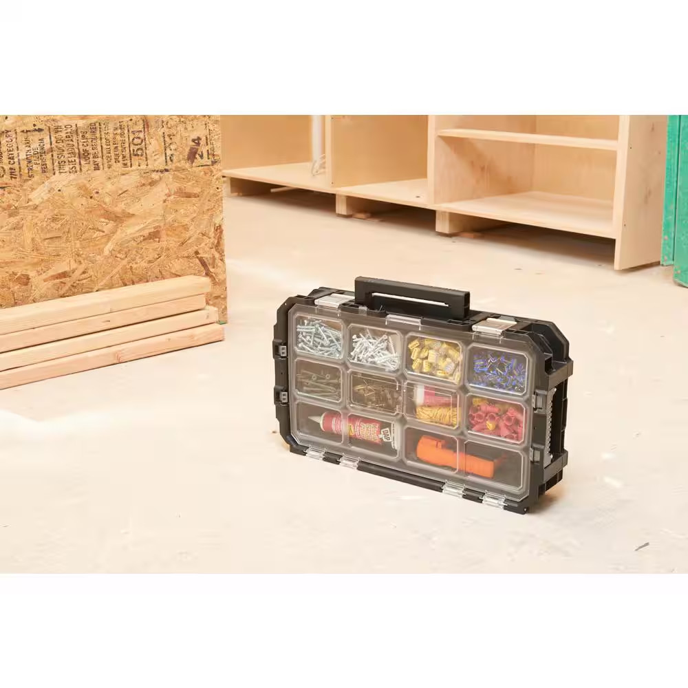 Husky Connect 10-Compartment Small Parts Organizer (2-Pack)