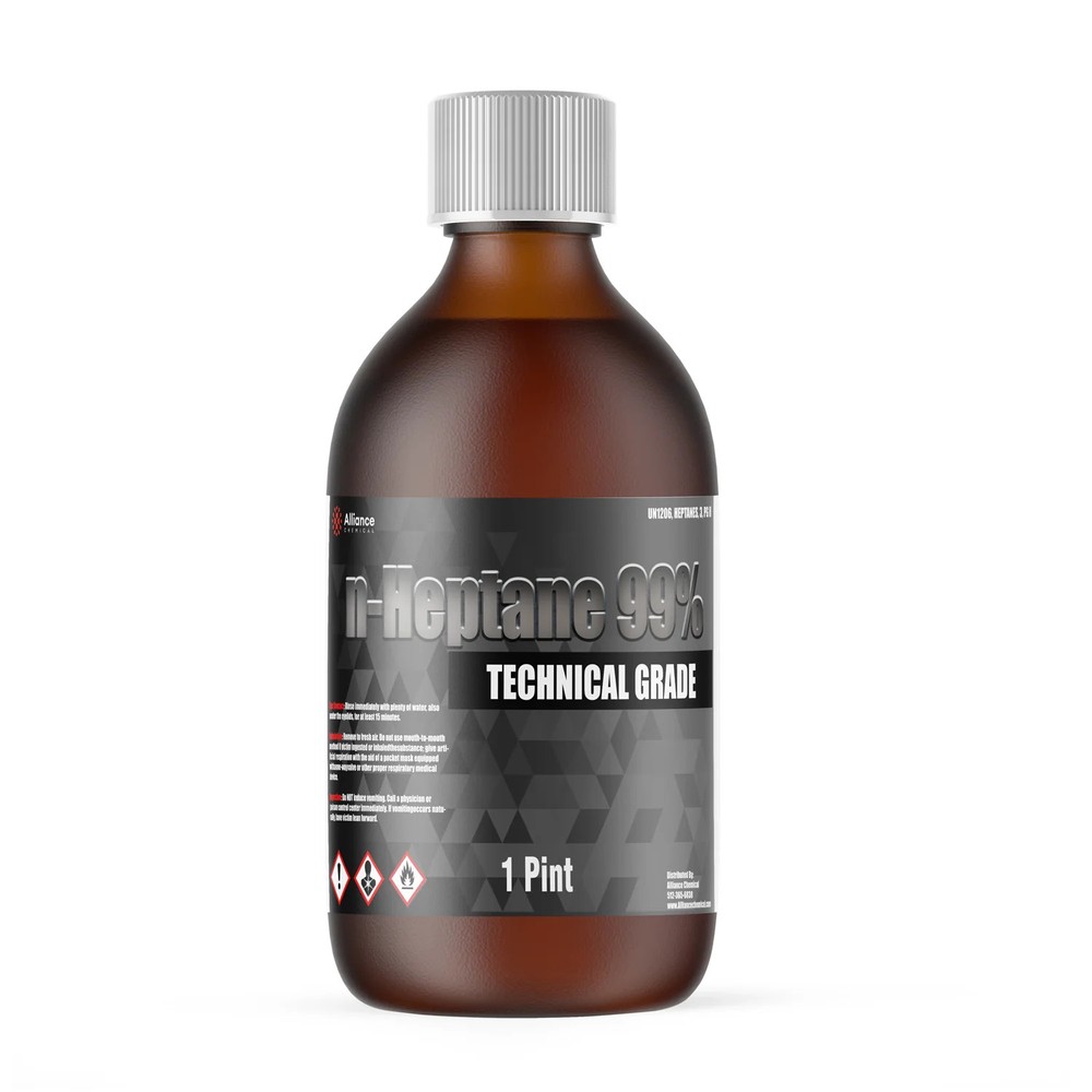 n-Heptane 99% Technical - 1 Pint