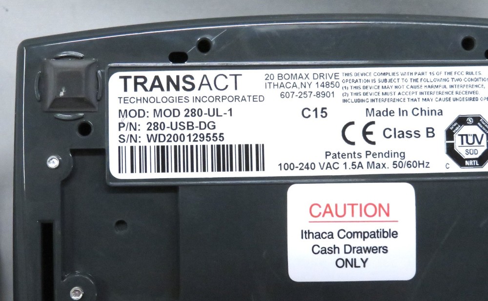 Ithaca iTherm 280 Receipt Printer * 2.83" 576Dot 3x Working Lot