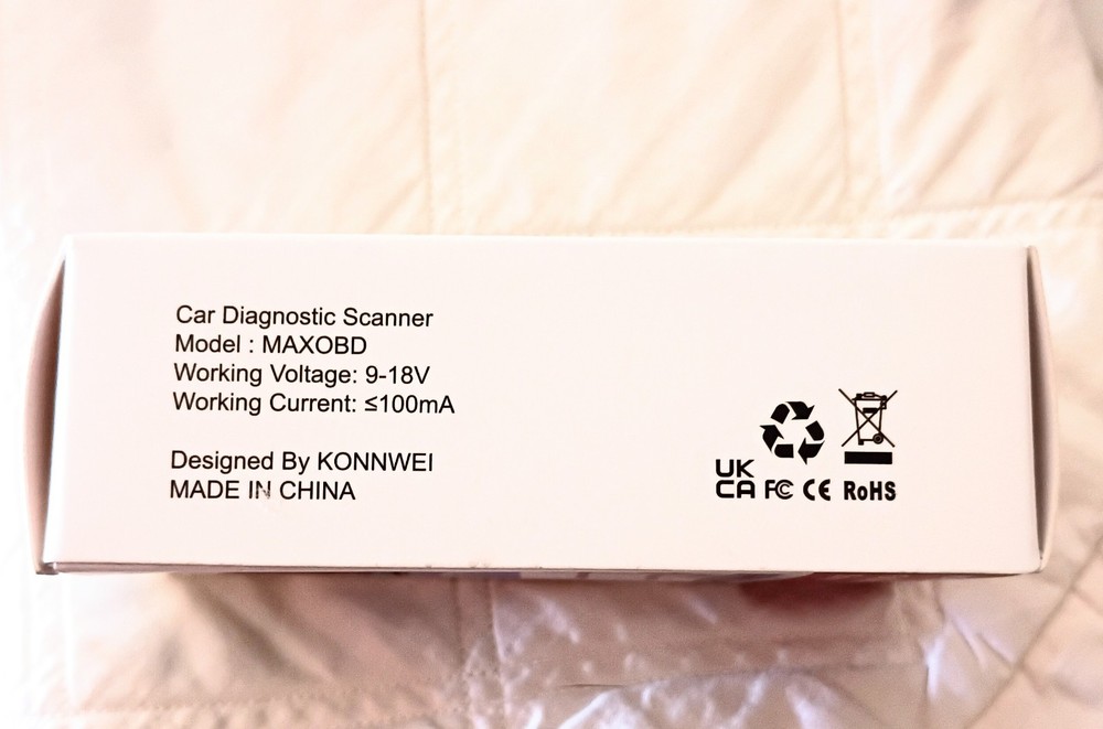 KONNWEI MAXOBD OBD2 Scanner Bluetooth Car Diagnostic Tool Code Reader