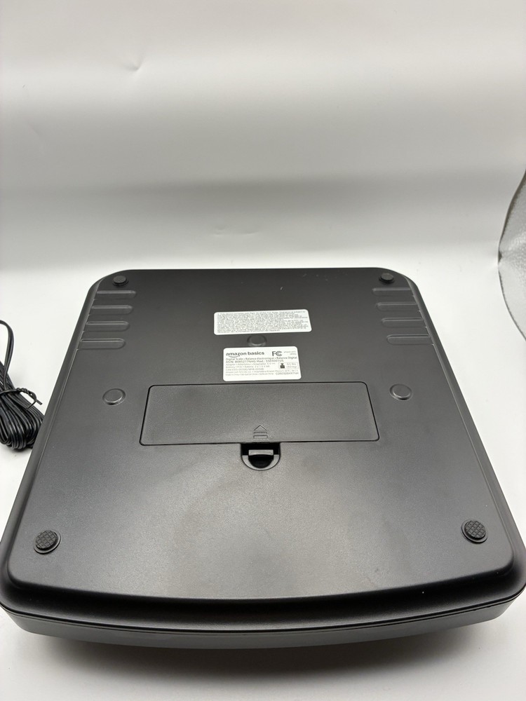 Amazon Basics Digital Postal Table Top Scale, AC Adapter,65 pound, Black Working