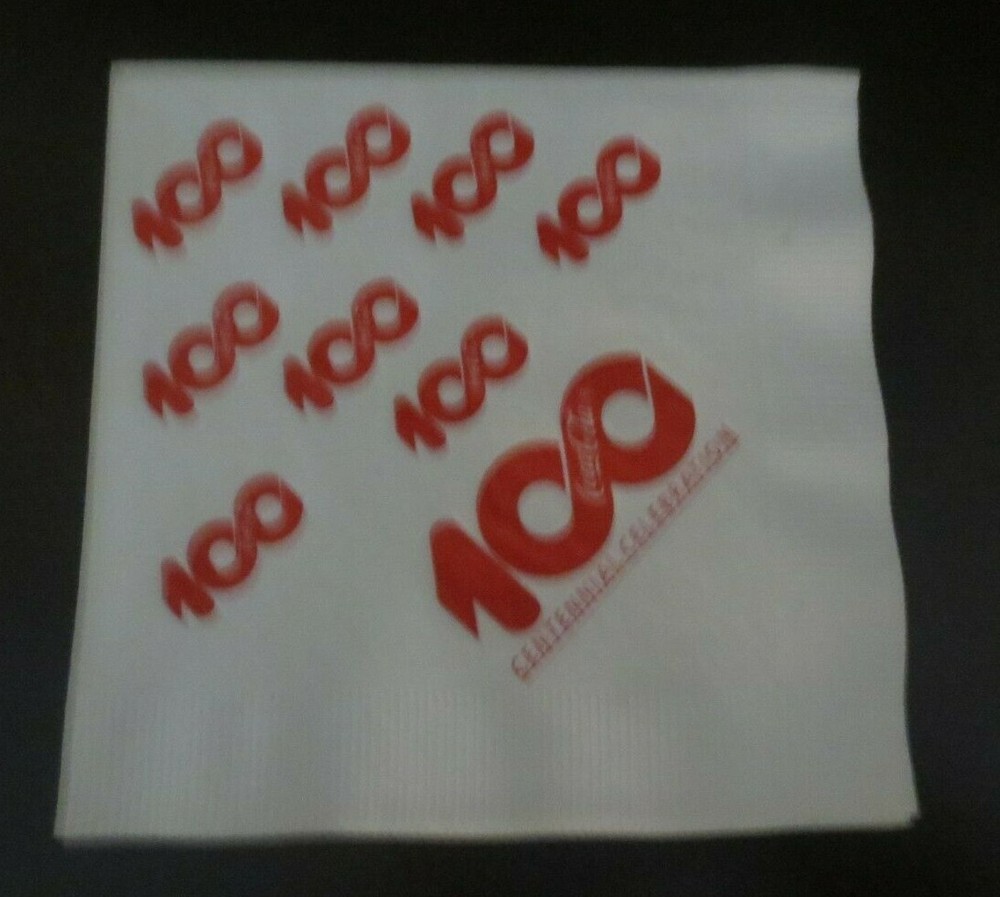 5 Different Coca-Cola Napkins