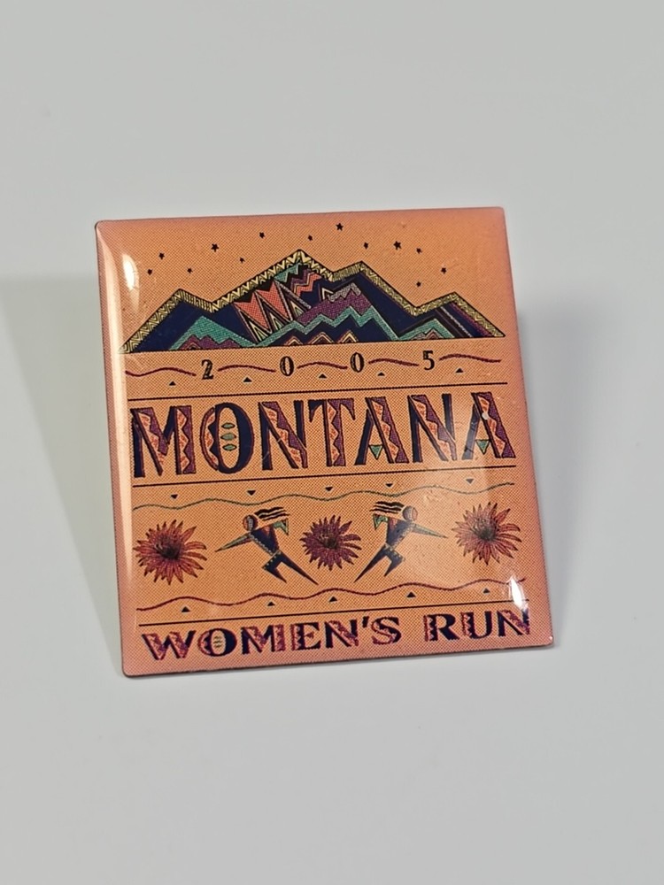Montana Women's Run 2005 Lapel Pin