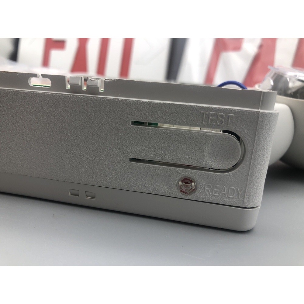 LED Exit Sign Emergency Light Compact Combo single face w/Battery Backup *READ