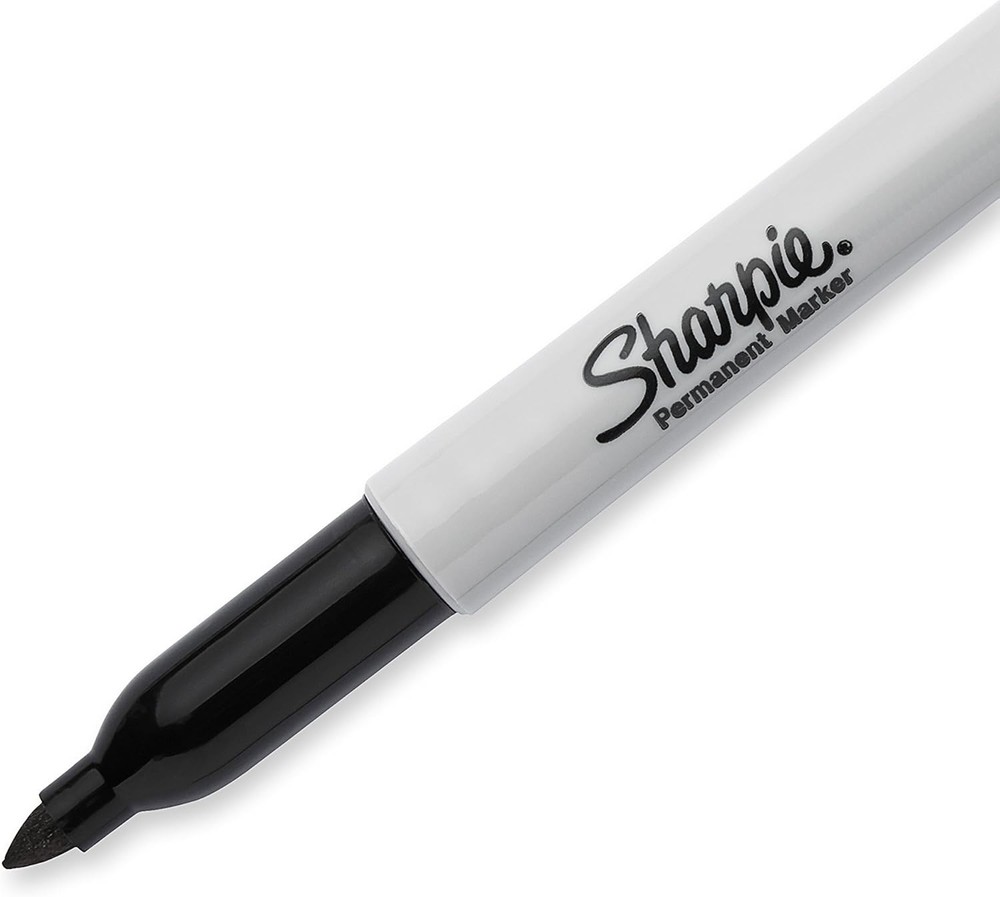 Sharpie Extreme Permanent Markers, Black, 4-Count