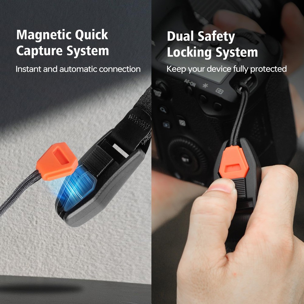 Camera Wrist Strap, Adjustable Quick Release Camera Hand Strap for Photograph...