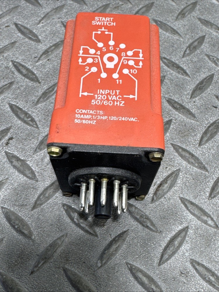 NCC TMM-0999M-461 Multiple Function Solid State Timer .01 Sec-999Min A-37