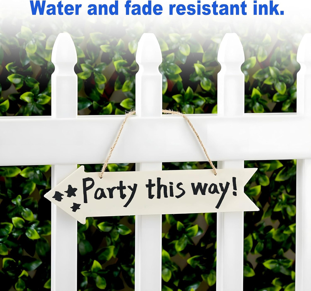 Permanent Markers 36 Variety Pack: Ultra-Fine, Chisel, Fine Tips