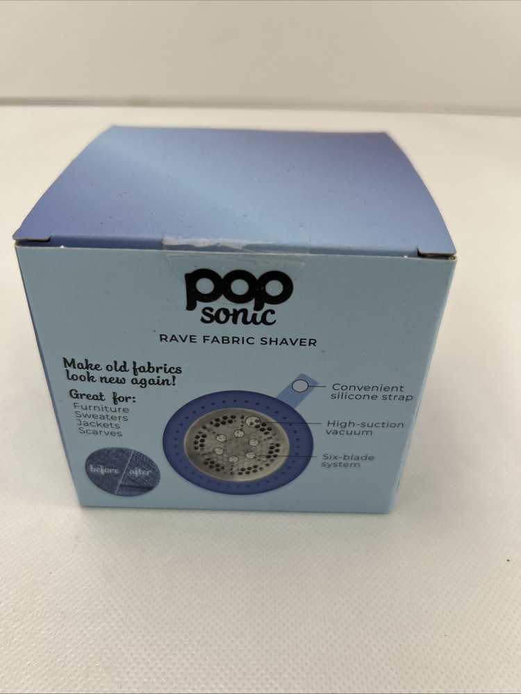 Pop Sonic Rave Fabric Shaver - Blue Ombré